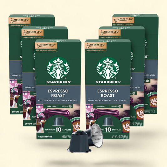 Starbucks by Nespresso Espresso Roast Capsules, 60-count