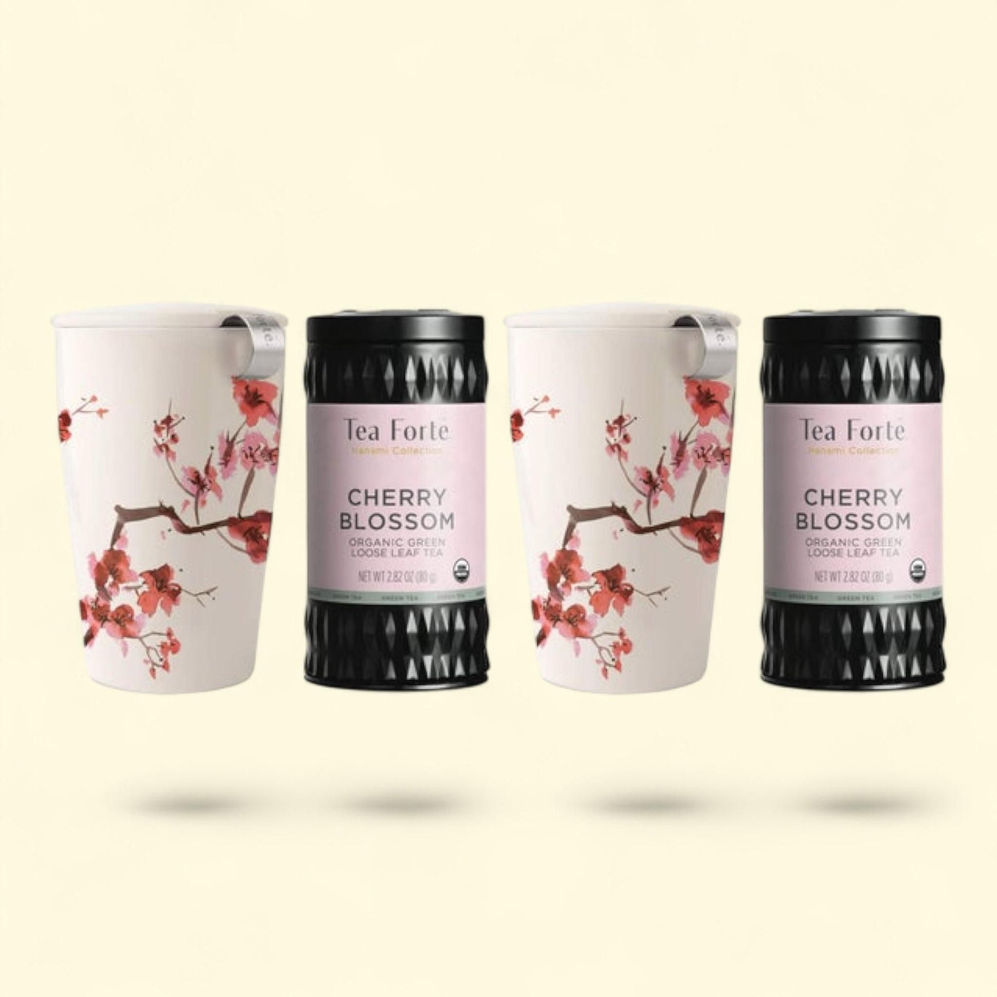 Tea Forte Hanami Tea Set, Kati Cups, Loose Leaf Tea — authentic US product shipped worldwide by Treatspree