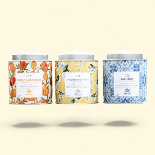 Whittard Loose Leaf Tea Collection, 3-pack (3.53 oz. - 4.964 oz.)