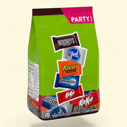 Hershey Assorted Chocolate Candy Party Pack, 30.22 oz