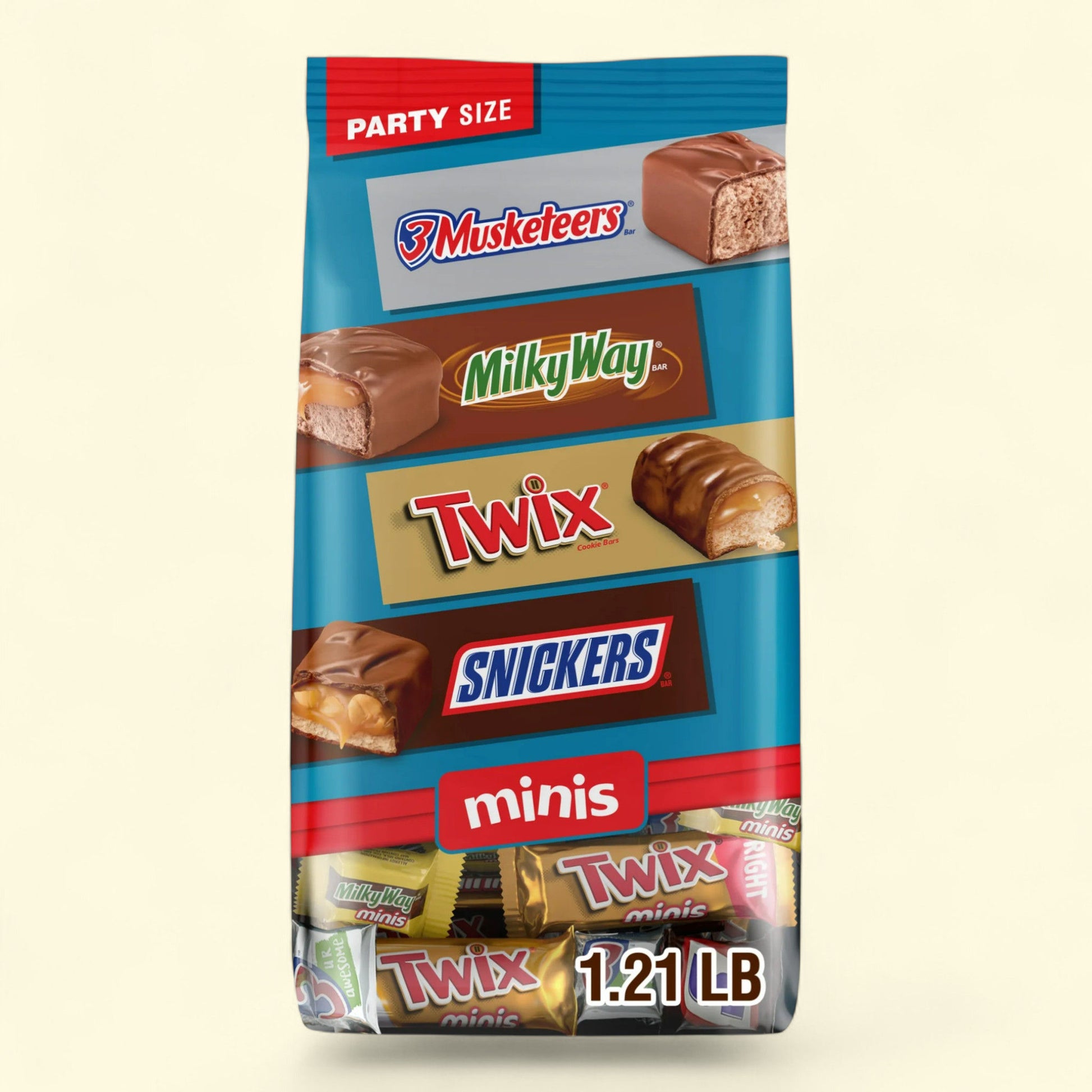 Mars Mixed Minis Chocolate Bars, 19.49 oz