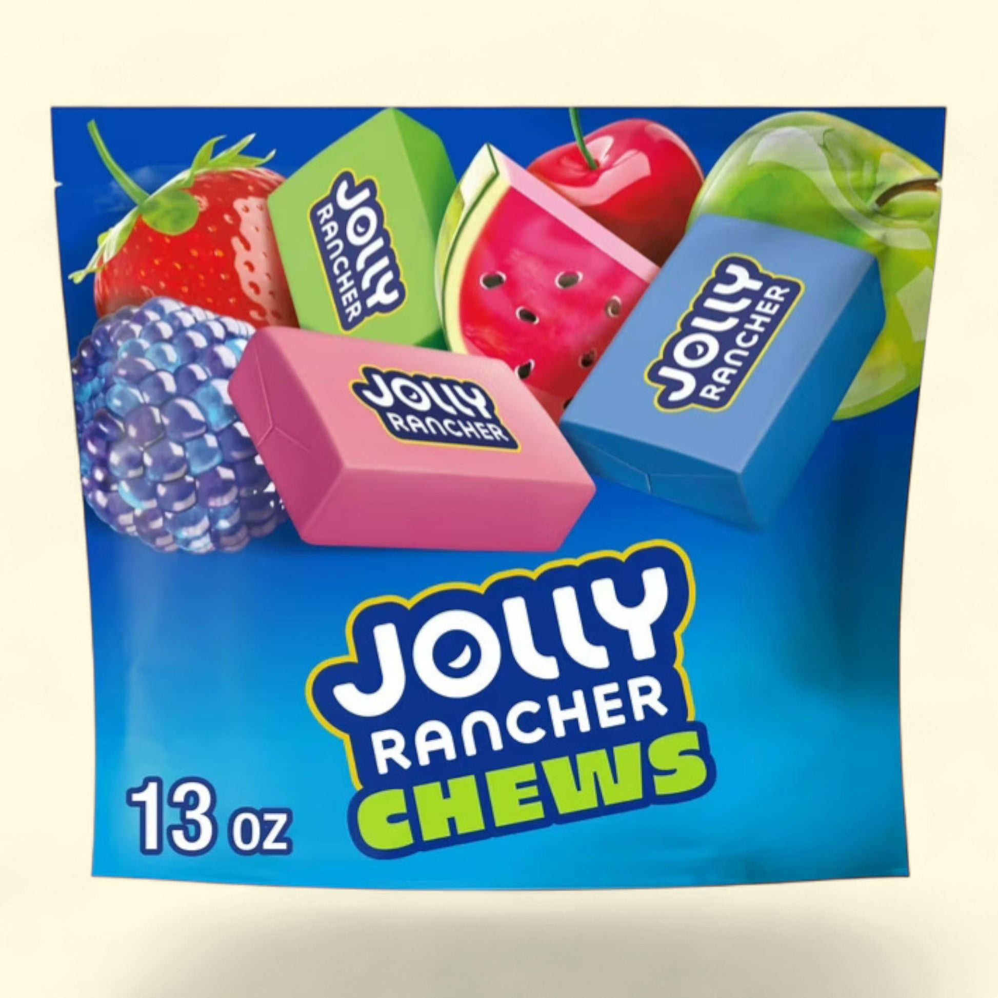 Jolly Rancher Chews Assorted Fruit Flavored Candy, 13 oz.