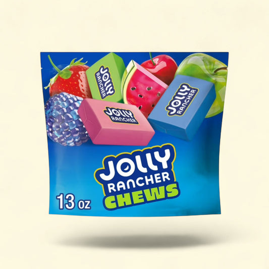 Jolly Rancher Chews Assorted Fruit Flavored Candy, 13 oz. — authentic US product shipped worldwide by Treatspree
