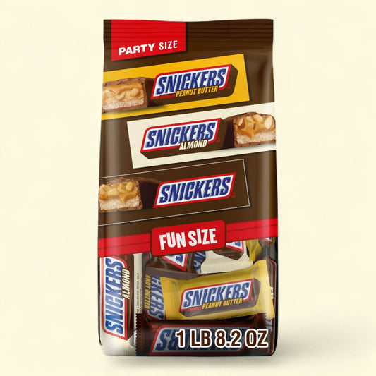 Snickers Fun Size Football Chocolate Bars Variety Pack, 24.02 oz