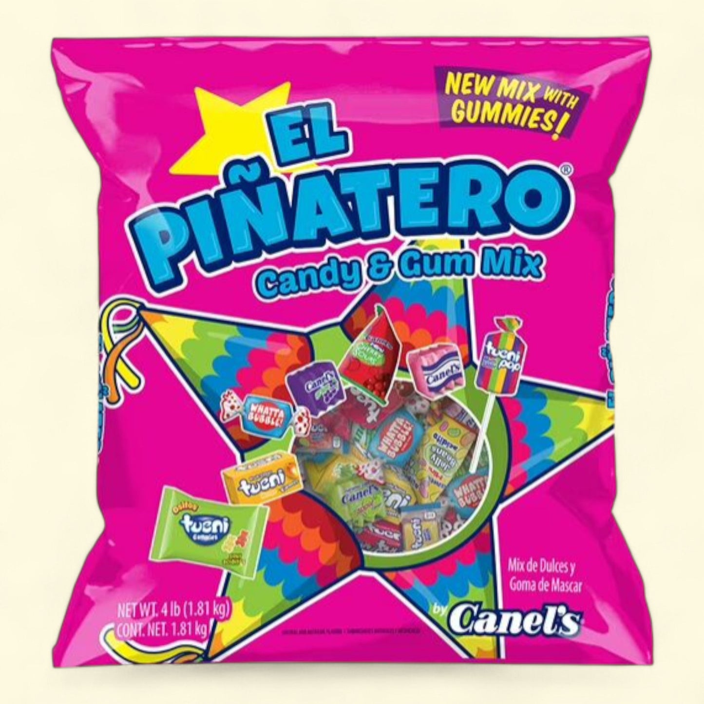 Mélange de bonbons « El Pinatero » de Canel pour fête de la piñata, 1,8 kg