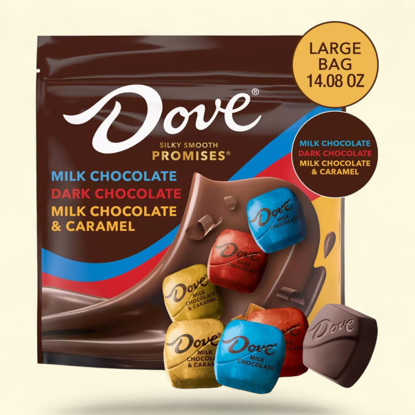 Dove Candy Variety Bag, 14.08oz
