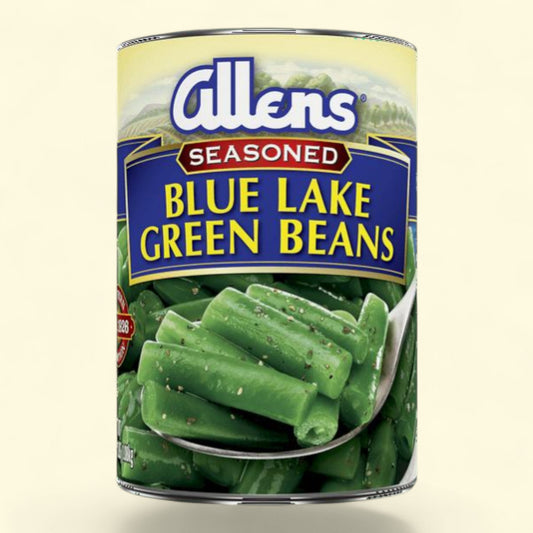 Allen's Blue Lake Seasoned Green Beans, 38 oz. Can