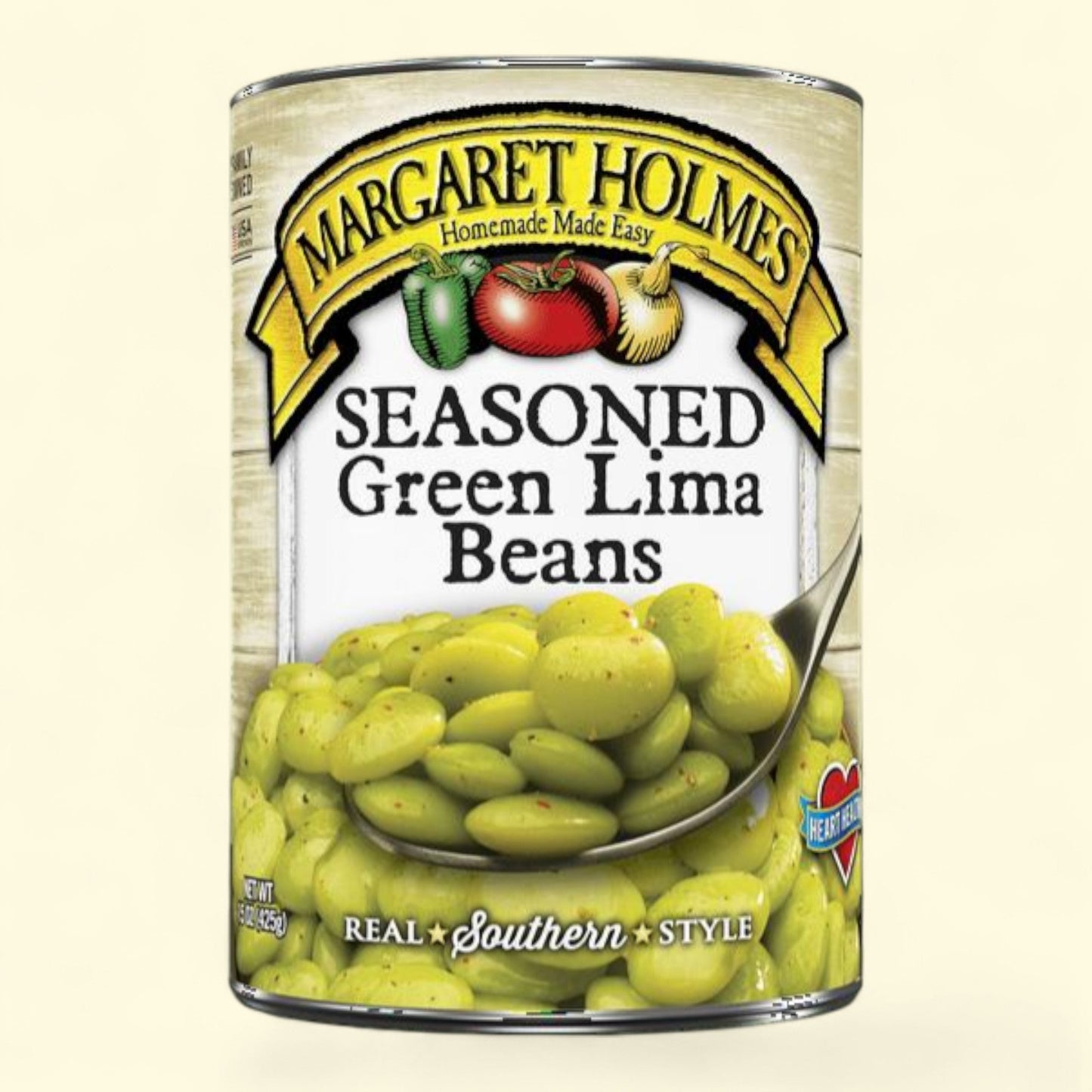 Margaret Holmes Green Lima Beans, 15 oz