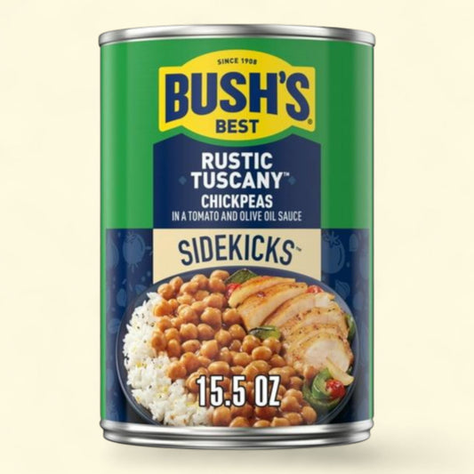 Bush's Sidekicks Rustic Tuscany Chickpeas, 15.5 oz.