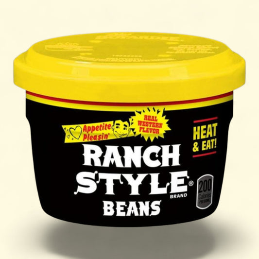 Ranch Style Pinto Beans Microwavable Cups, 7.25 oz.