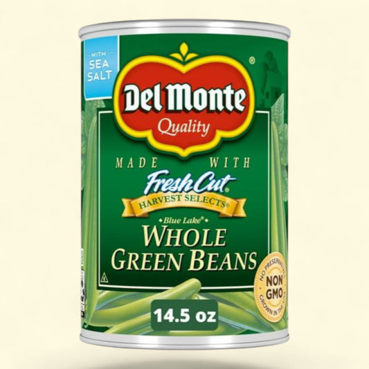 Del Monte Blue Lake Whole Green Beans, 14.5 oz Can