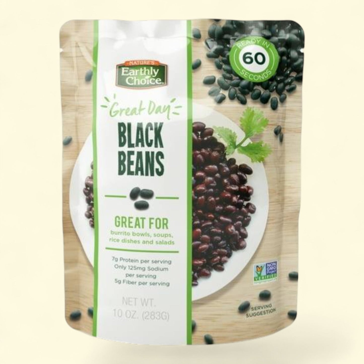 Nature's Earthly Choice Black Beans, 10oz