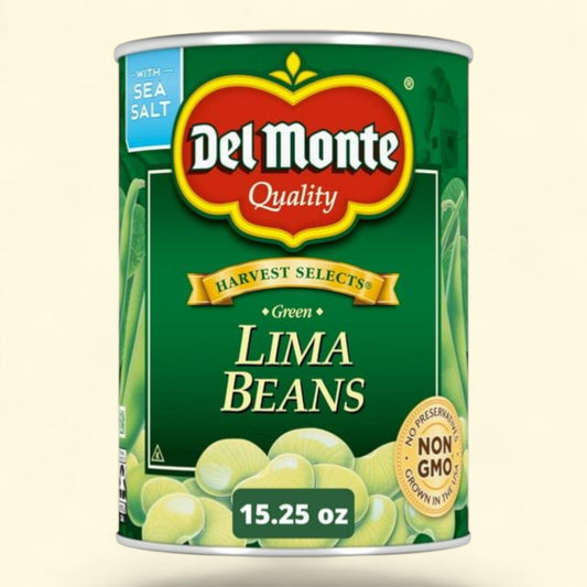Del Monte Lima Beans, 15.25 oz Can
