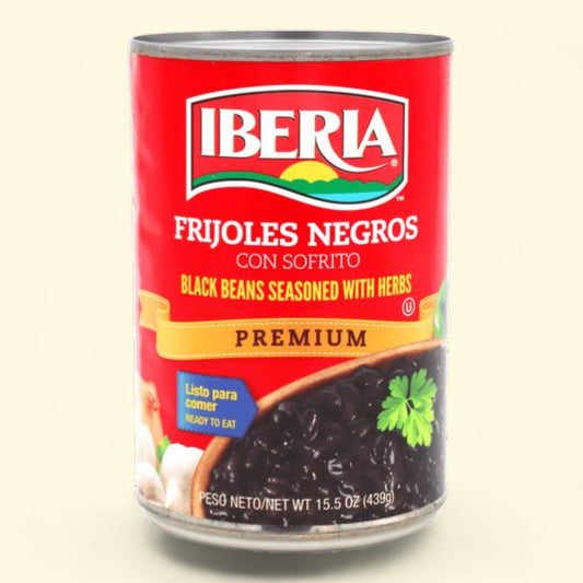 Iberia Black Beans, 15 oz