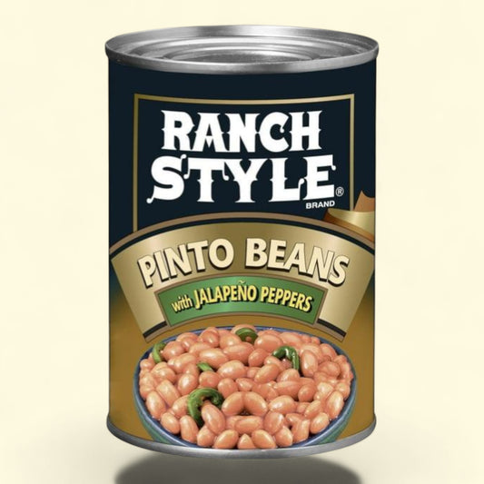 Ranch Style Pinto Beans With Jalapeno Peppers, 15 oz.