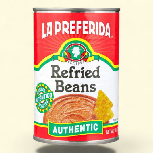 La Preferida Refried Beans, 16 oz Can