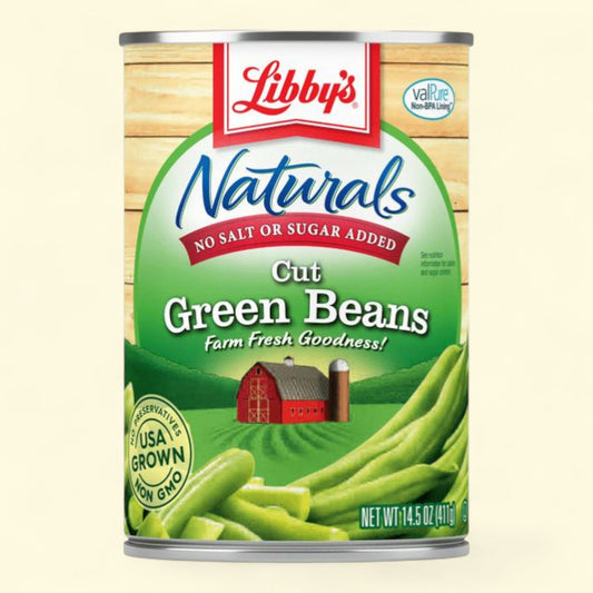 Libby's Naturals Cut Green Beans, 14.5 oz can