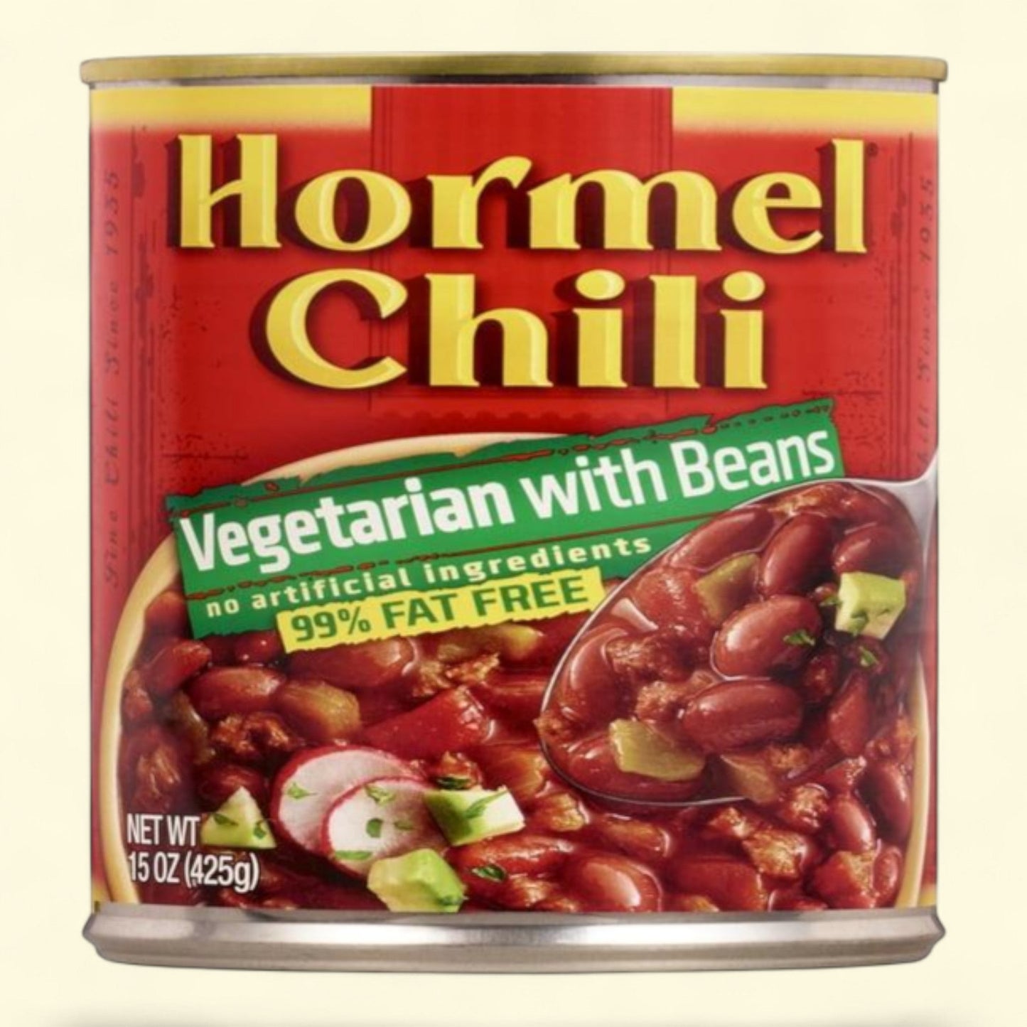 HORMEL Chili Vegetarian with Beans, 15 oz