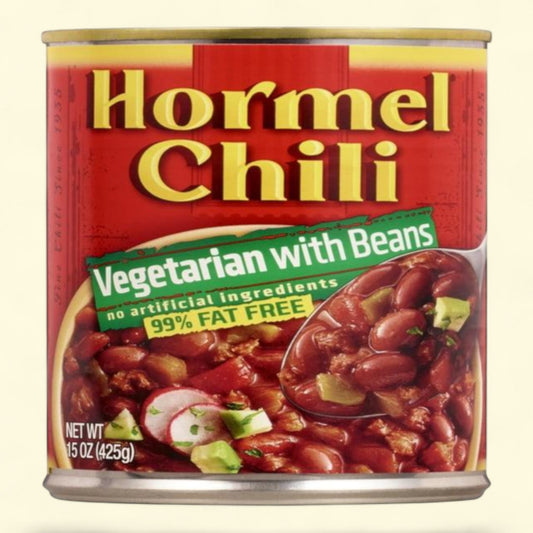 HORMEL Chili Vegetarian with Beans, 15 oz
