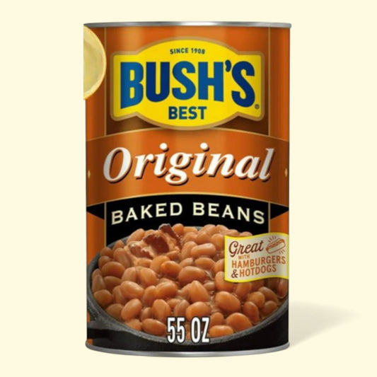Bush's Original Baked Beans, Canned Beans, 55 oz Can