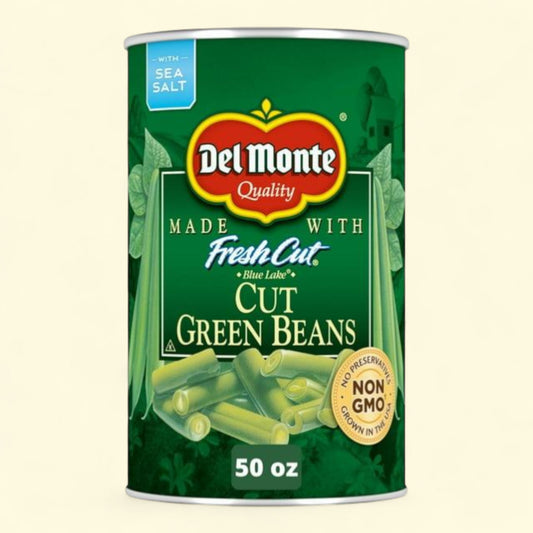 Del Monte Blue Lake Cut Green Beans, 50 oz Can