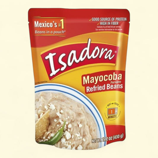 Isadora Peruano Refried Beans, 15.2 Oz