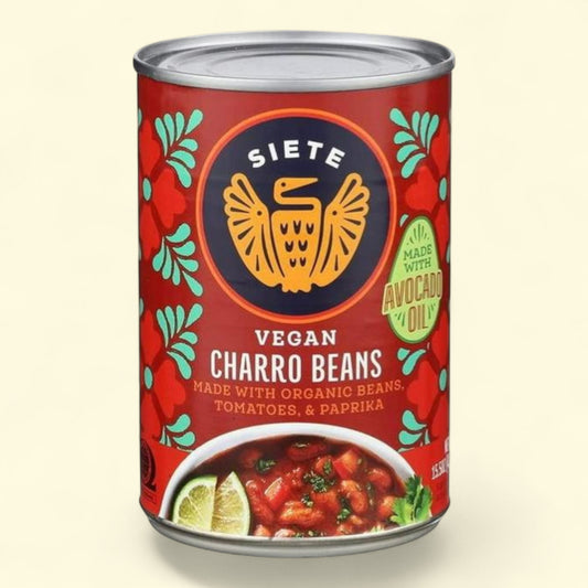 Siete Family Foods, Vegan Charro Beans, 15.5 oz