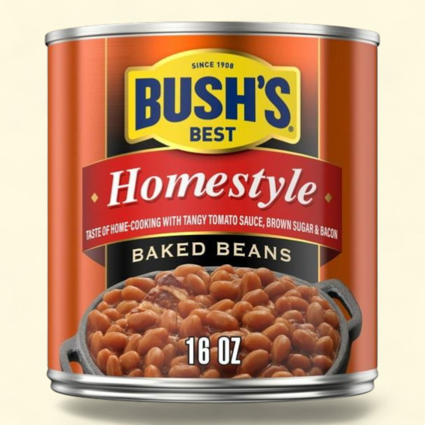 Bush's Homestyle Baked Beans, Canned Beans, 16 oz Can