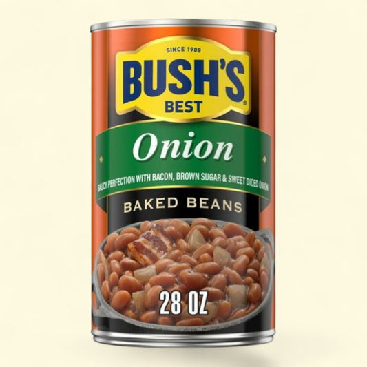 Bush's Baked Beans with Onion, 28 oz Can