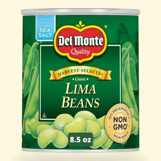 Del Monte Lima Beans, 8.5 oz Can
