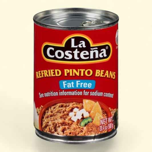 La Costena Refried Pinto Beans, 20.4 oz