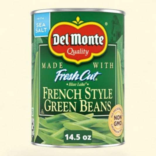 Del Monte Green Beans, Blue Lake French Style, 14.5 oz