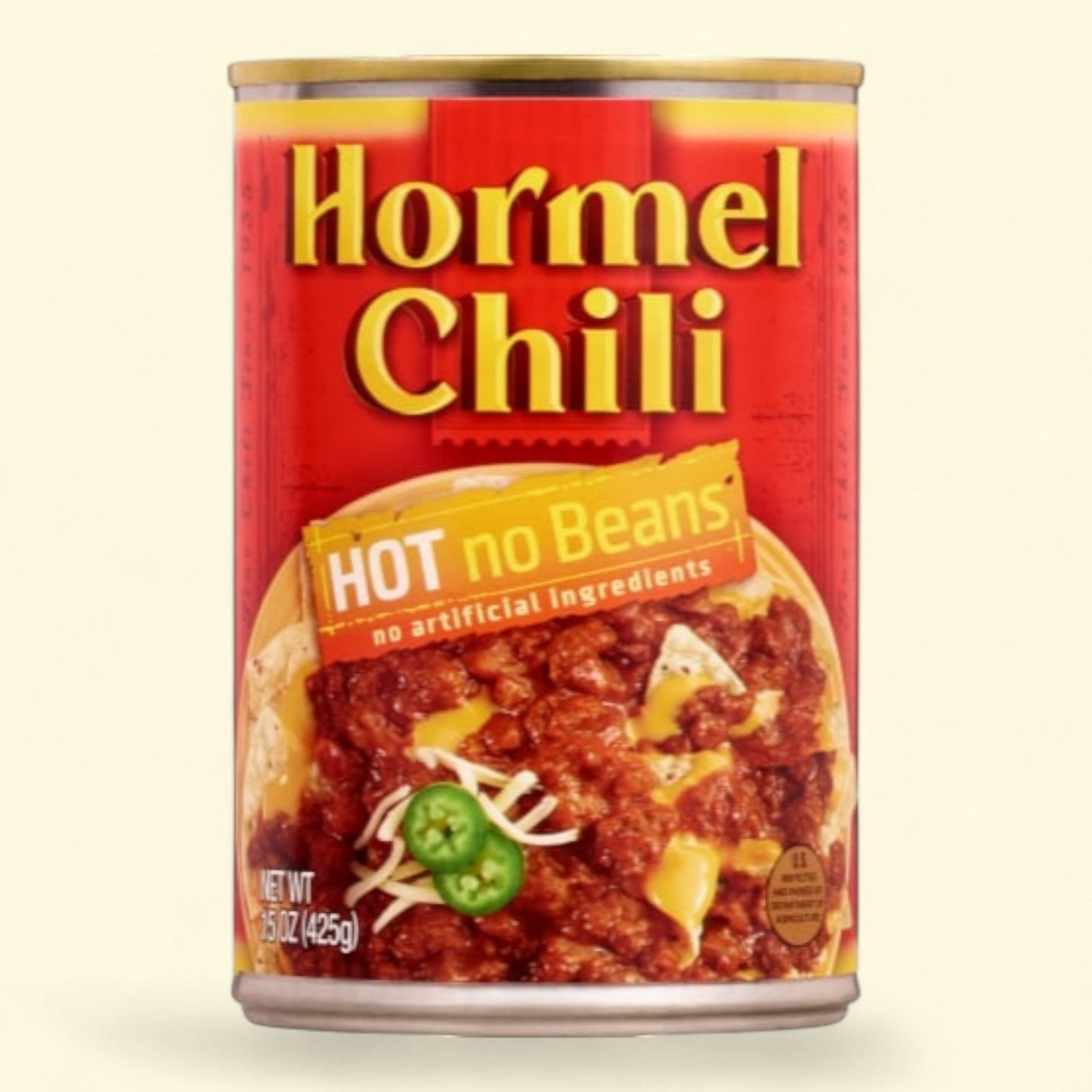 Hormel Hot Chili, No Beans, 15 oz