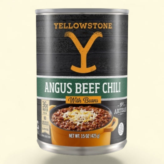 Yellowstone Angus Beef Canned Chili with Beans, 15 oz
