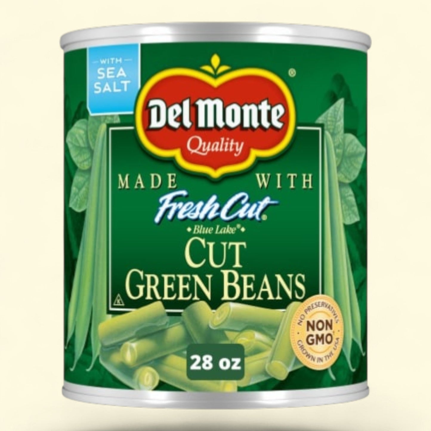 Del Monte Green Beans, Cut, 14.5 oz