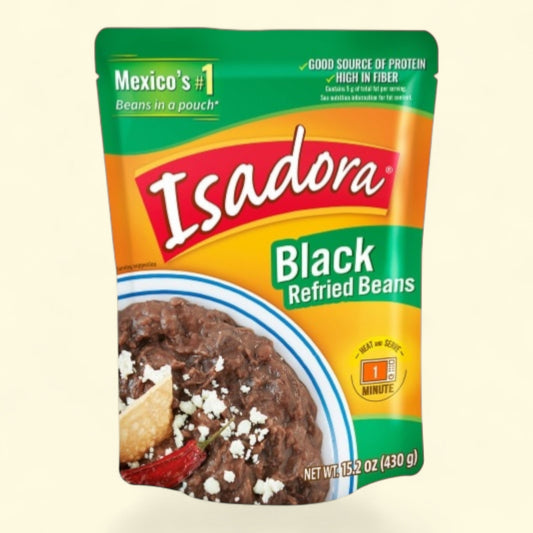 Isadora® Black Refried Beans, 15.2 oz
