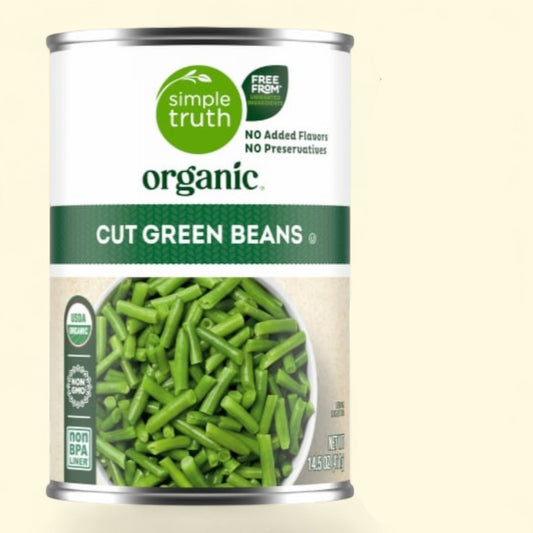 Simple Truth Organic, Cut Green Beans, 14.5 oz