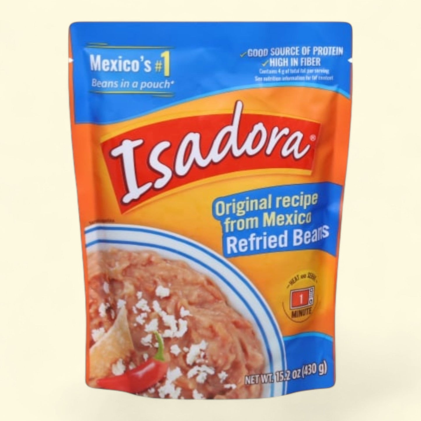 Isadora® Original Refried Beans, 15.2 oz