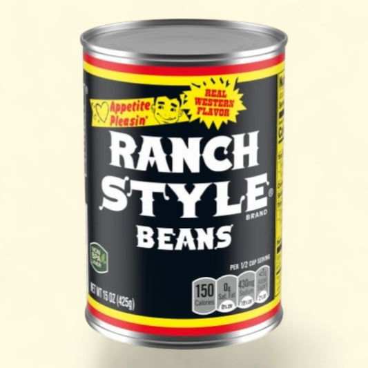 Ranch Style Pinto Beans, Canned, 15 oz