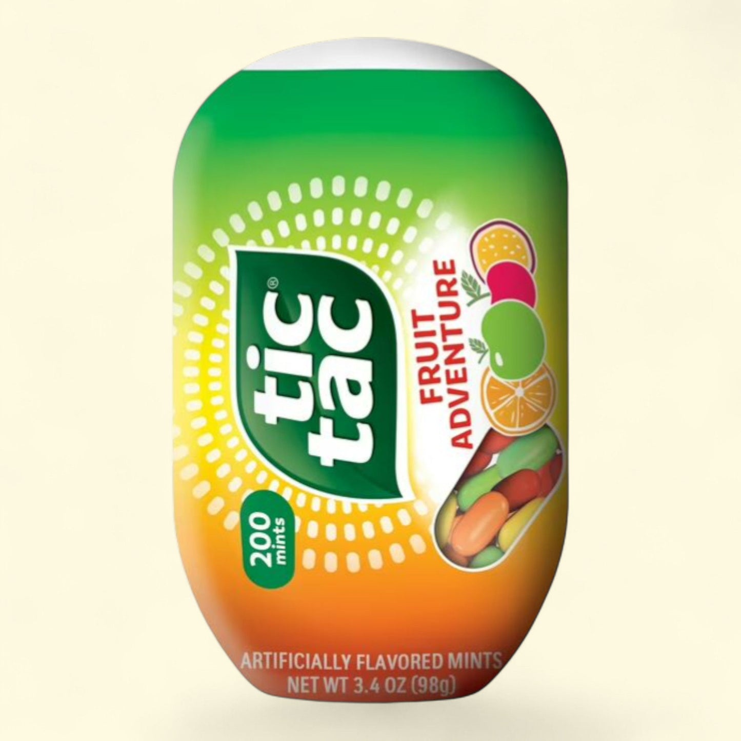 Tic Tac Fruit Adventure Mints, 3.4 oz Bottle Pack
