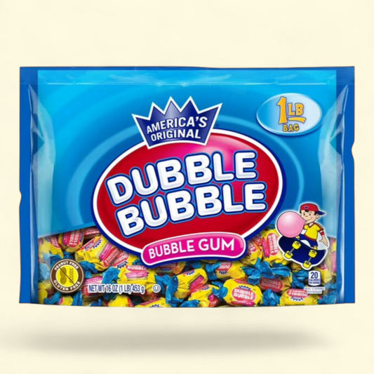 Dubble Bubble Twist Bubble Gum, 16 oz