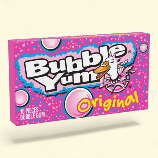 Bubble Yum Original Flavored Chewy Bubble Gum, 2.82 oz
