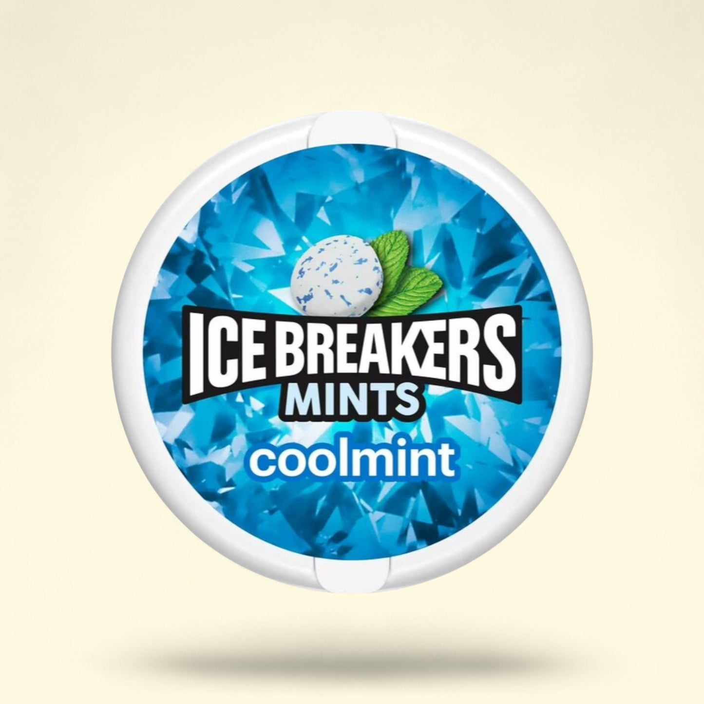 Ice Breakers Cool Mint Sugar Free Mints, 1.5 oz Tin — authentic US product shipped worldwide by Treatspree