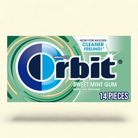 Orbit Gum, Sweet Mint, 14 Pieces