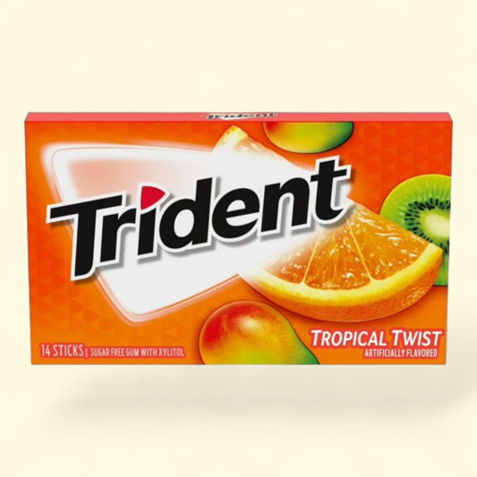 Trident Gum, Tropical Twist, 14 Pieces