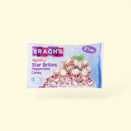 Brach's Star Brites, Peppermint Candy, 36 oz — authentic US product shipped worldwide by Treatspree