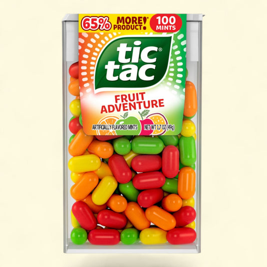 Tic Tac Fruit Adventure Mints, 1.7 oz