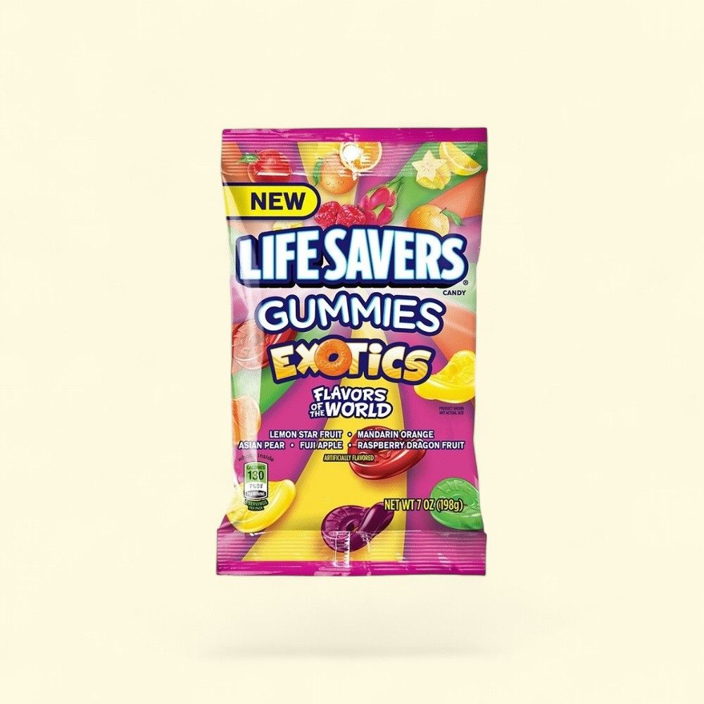 LIFE SAVERS Exotic Gummies — authentic US product shipped worldwide by Treatspree