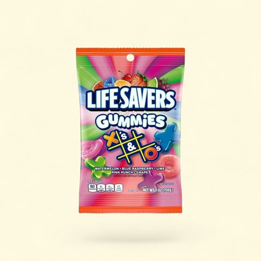 LIFE SAVERS Assorted Gummy Peg Bag, 7 oz — authentic US product shipped worldwide by Treatspree