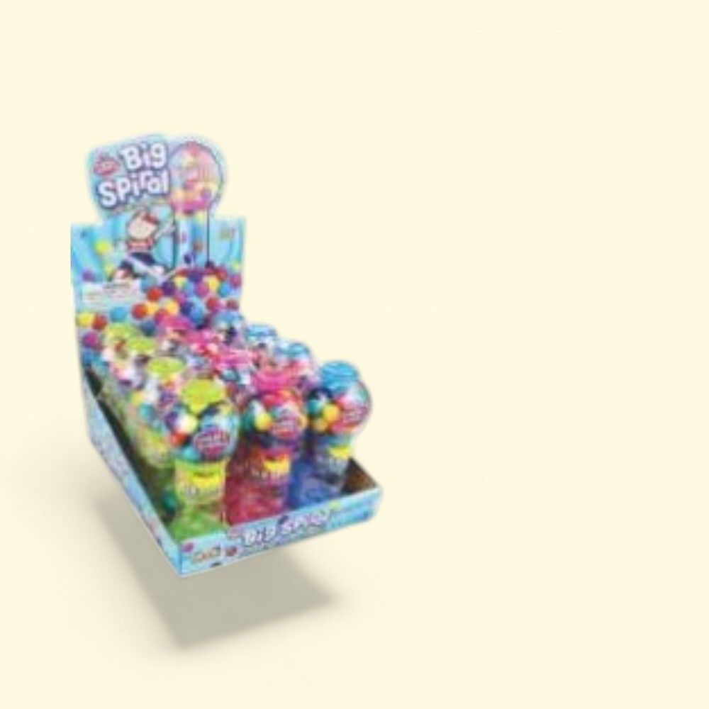 Kidsmania Big Spiral Candy Pop (12 Count) — authentic US product shipped worldwide by Treatspree
